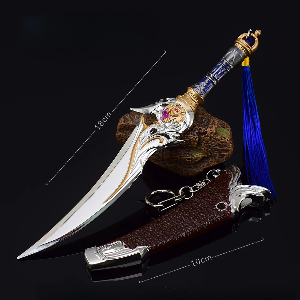Soul Land Weapon Huo Yuhao White Tiger Knife Anime Keychain Butterfly Knife Samurai Sword 18cm Mini Real Katana Model Gifts Toys
Soul Land Weapon Huo Yuhao White Tiger Knife Anime Keychain Butterfly Knife Samurai Sword 18cm Mini Real Katana Model Gifts Toys