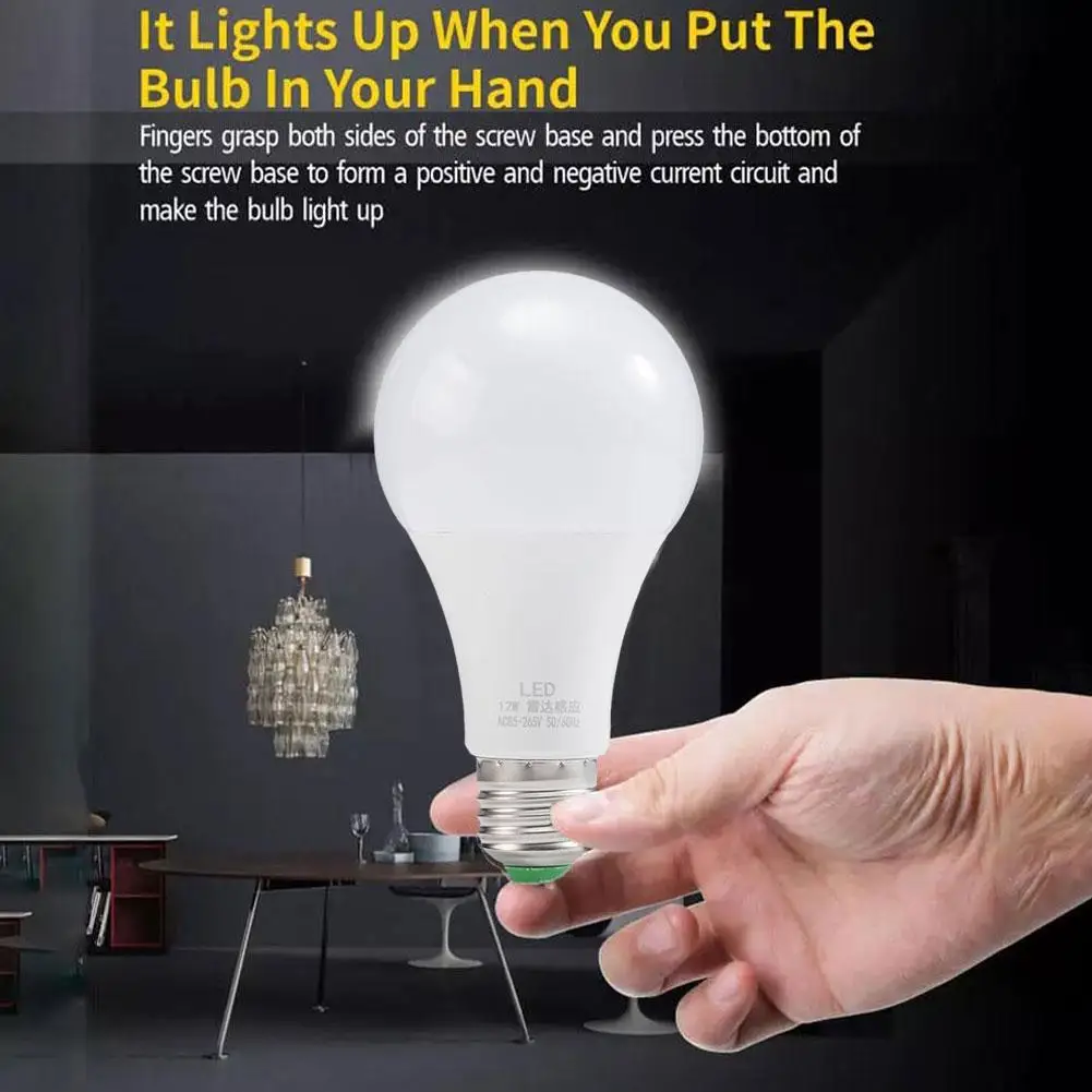 E27 7 Вт/12 Вт, радарная лампа, лампа в виде груши с движением, энергосберегающая лампа E27, умная темнота для работы в темноте U2V2
E27 7 Вт/12 Вт, радарная лампа, лампа в виде груши с движением, энергосберегающая лампа E27, умная темнота для работы в темноте U2V2