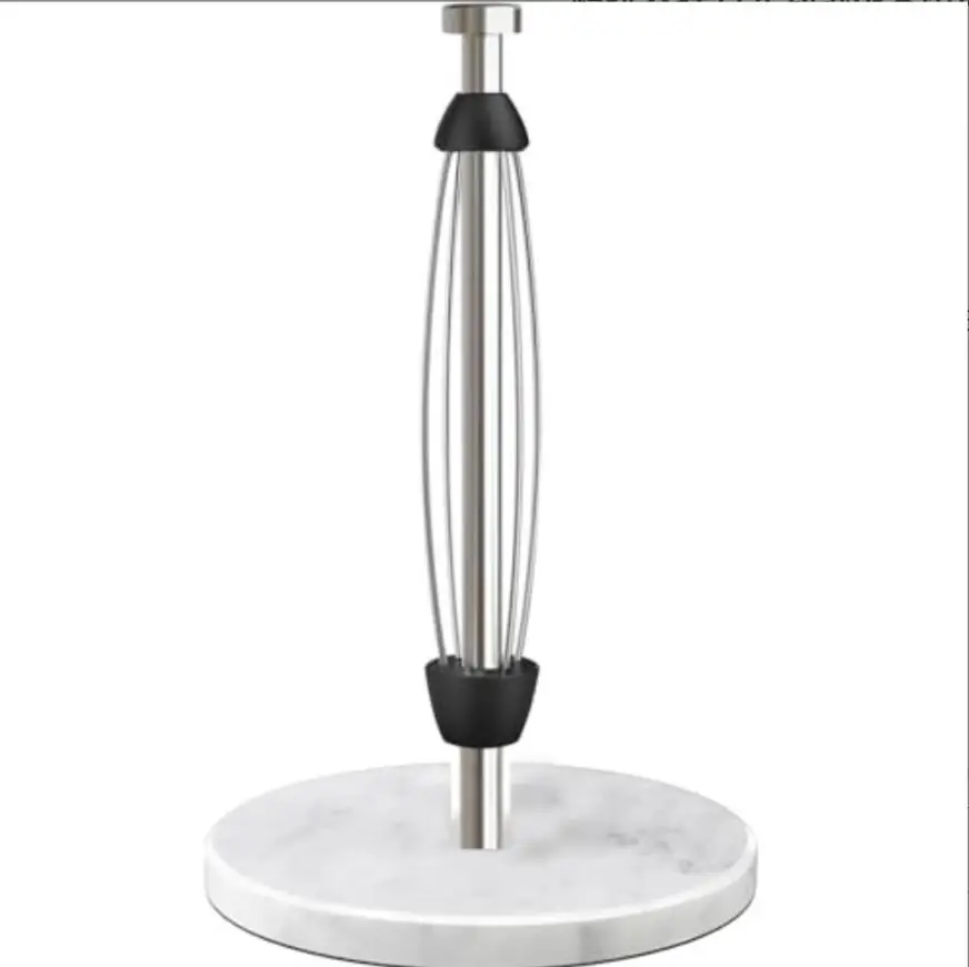 Marble vertical tissue holder, damping kitchen plastic wrap holder, bathroom stainless steel roll paper holder, nickel brushed
Marble vertical tissue holder, damping kitchen plastic wrap holder, bathroom stainless steel roll paper holder, nickel brushed