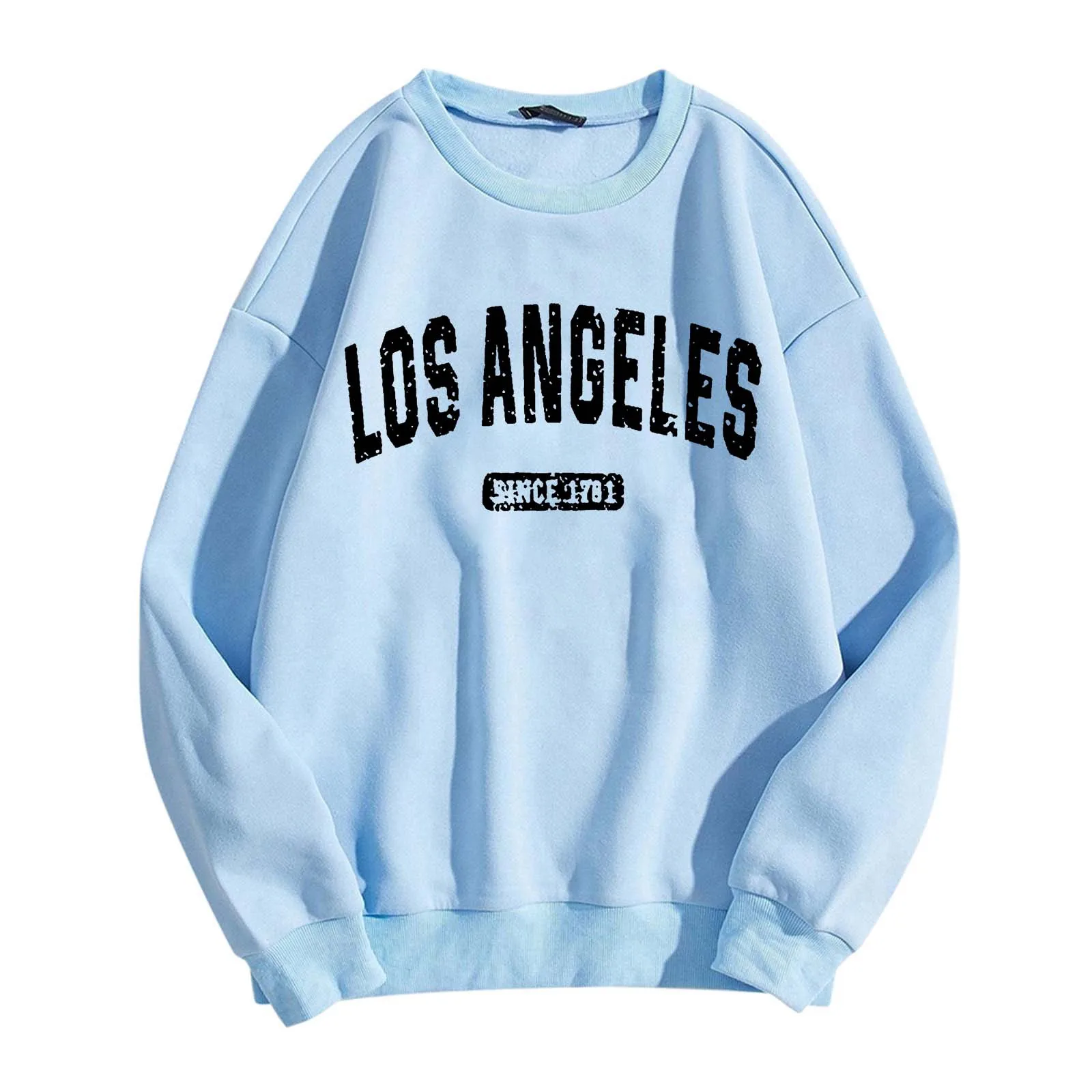 Simple Pullover For Women New York City Letter Prints Hooded Loose Soft Sweatshirt Round Neck Fashionable Clothes
Simple Pullover For Women New York City Letter Prints Hooded Loose Soft Sweatshirt Round Neck Fashionable Clothes