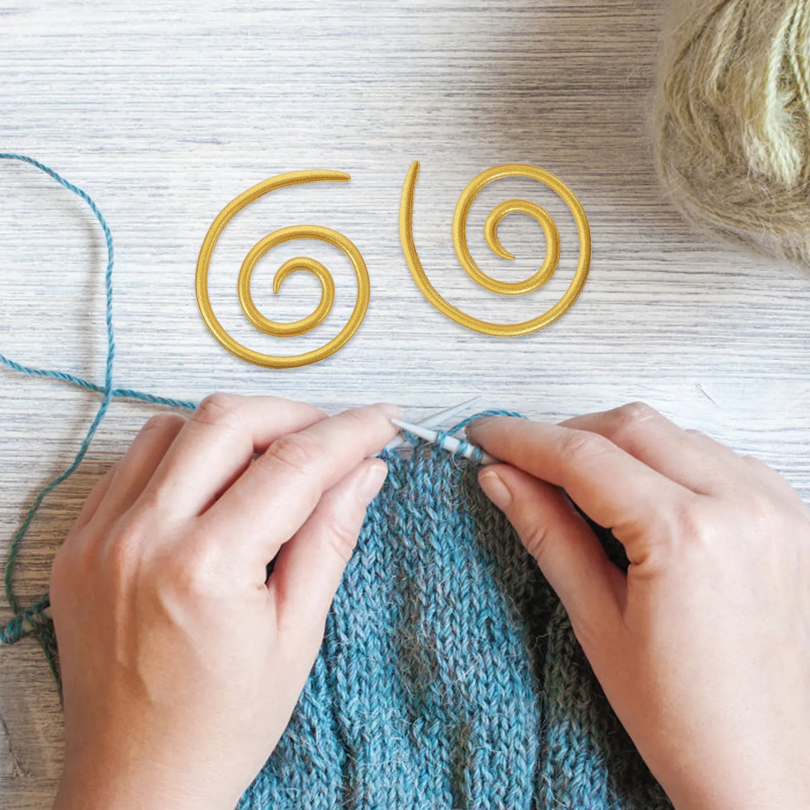 6Pcs Spiral Cable Alloy Knitting Needles Gold Wear Resistant Handmade DIY Sweater Scarf Gloves Socks Hat Accessories Portable
6Pcs Spiral Cable Alloy Knitting Needles Gold Wear Resistant Handmade DIY Sweater Scarf Gloves Socks Hat Accessories Portable