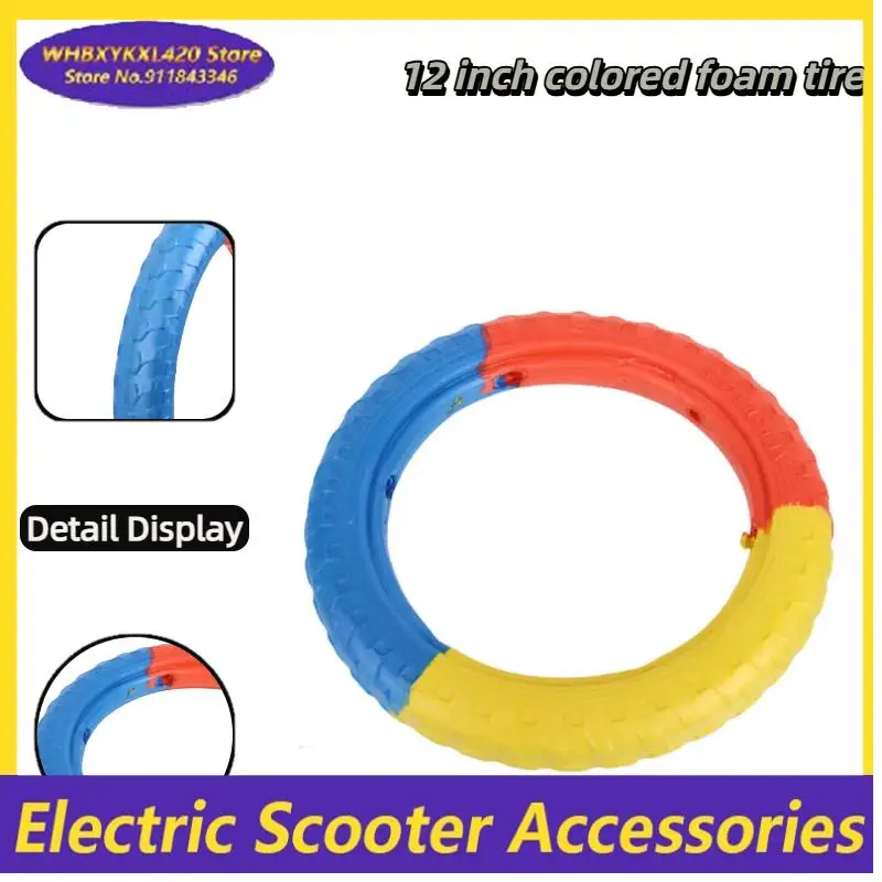 Прочная 12-дюймовая шина из цельного пенополиуретана подходит для электросамокатов и аксессуаров для внедорожных шин.
Прочная 12-дюймовая шина из цельного пенополиуретана подходит для электросамокатов и аксессуаров для внедорожных шин.