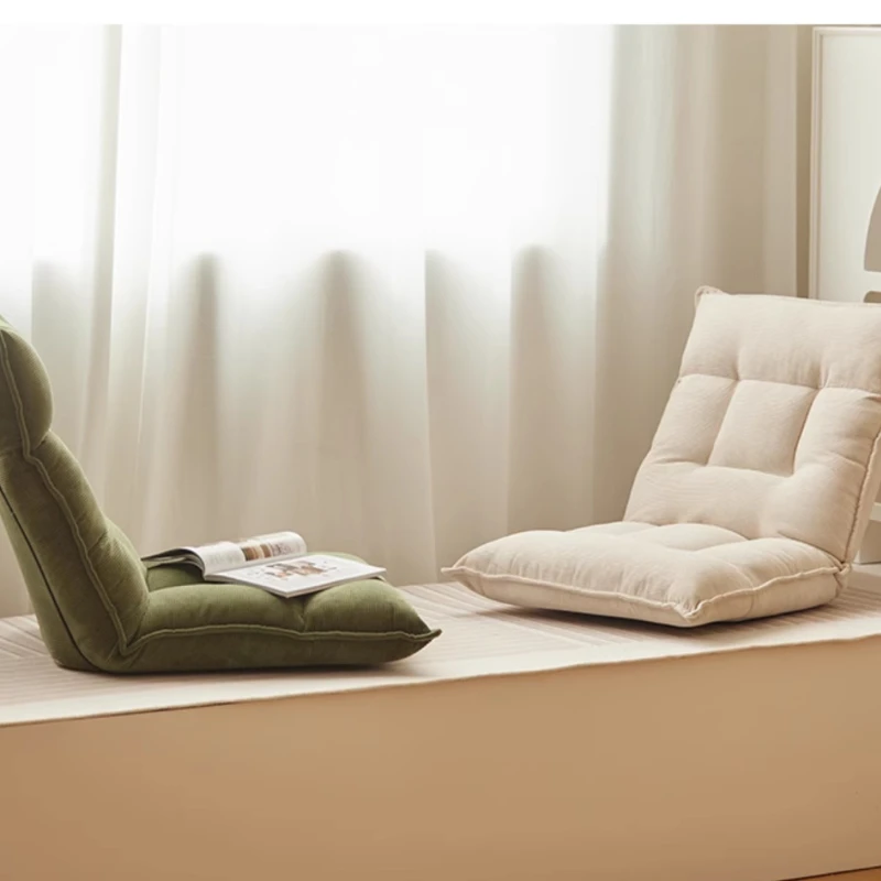Comfortable Folding Lounge Chair Corduroy Lazy Chair Sleeping and Reclining Small Sofa Bedroom Bay Window Cushion Tatami
Comfortable Folding Lounge Chair Corduroy Lazy Chair Sleeping and Reclining Small Sofa Bedroom Bay Window Cushion Tatami
