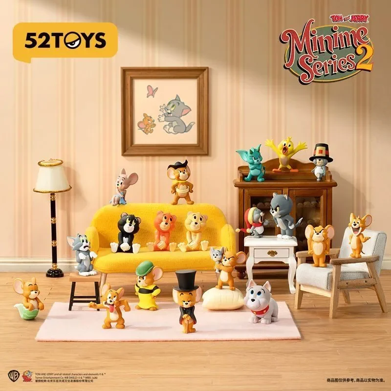 52TOYS Tom And Jerry Minime Series 2 Blind Box Collectible Figure Trendy Toy Desktop Decoration For Adult Collectors
52TOYS Tom And Jerry Minime Series 2 Blind Box Collectible Figure Trendy Toy Desktop Decoration For Adult Collectors