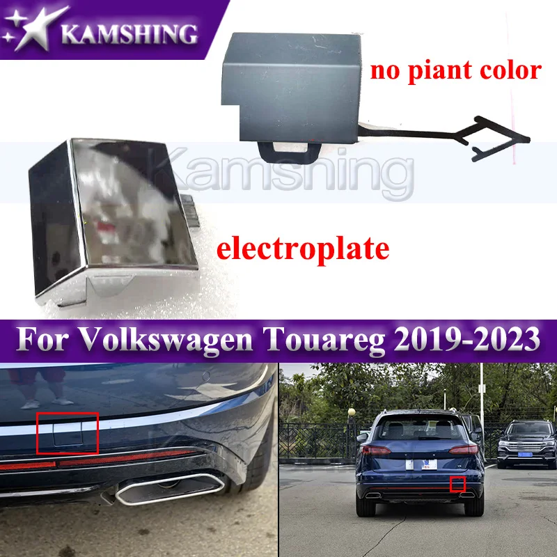 Kamshing Rear Bumper Trailer Cover For Volkswagen Touareg 2019-2023 Rear Tow Hook Cover Trailer Hook Cap
Kamshing Rear Bumper Trailer Cover For Volkswagen Touareg 2019-2023 Rear Tow Hook Cover Trailer Hook Cap