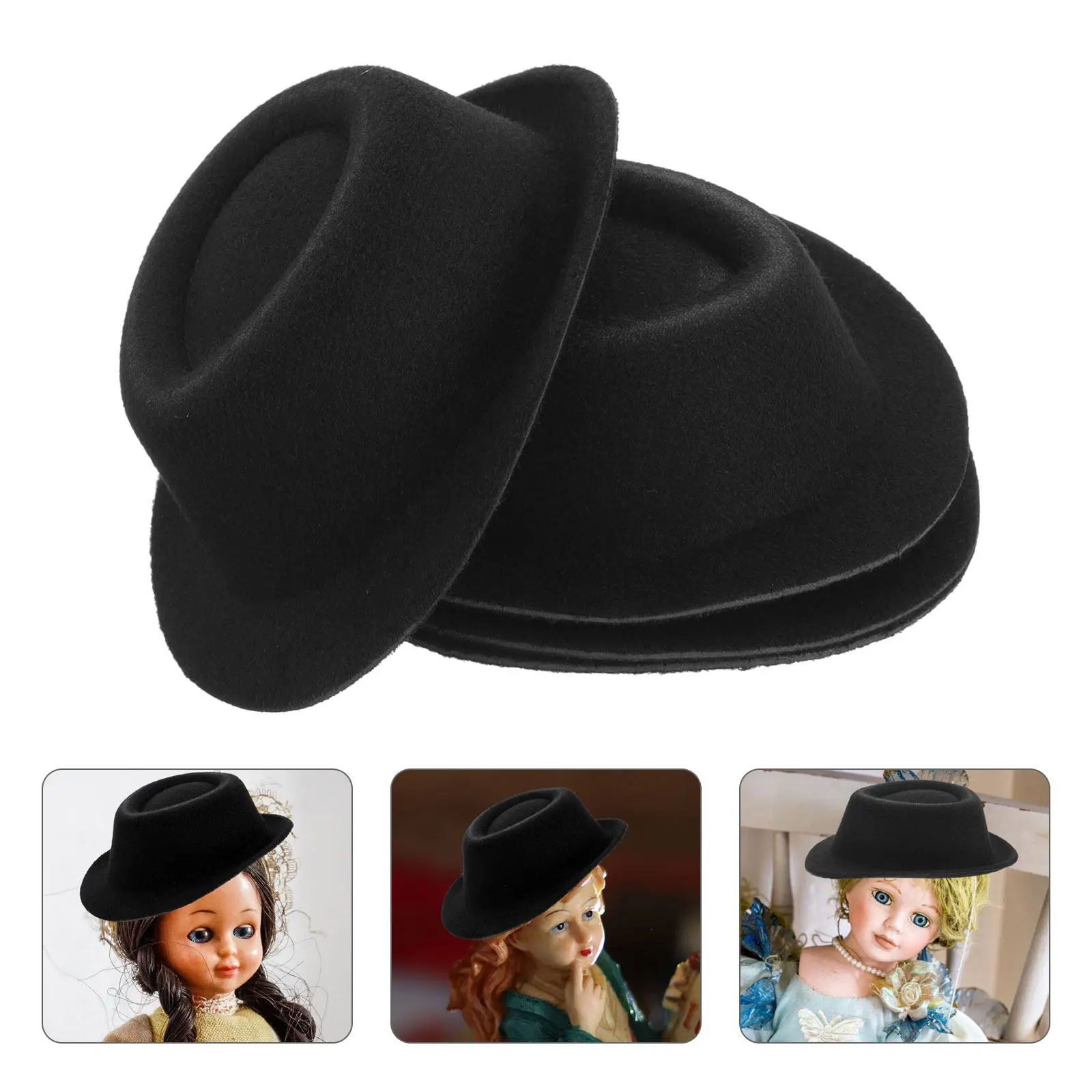 Набор из 4 мини-шляпок в стиле джаз из прочной ткани для DIY-проектов, декора вечеринок, фотосессий и праздничных украшений
Набор из 4 мини-шляпок в стиле джаз из прочной ткани для DIY-проектов, декора вечеринок, фотосессий и праздничных украшений