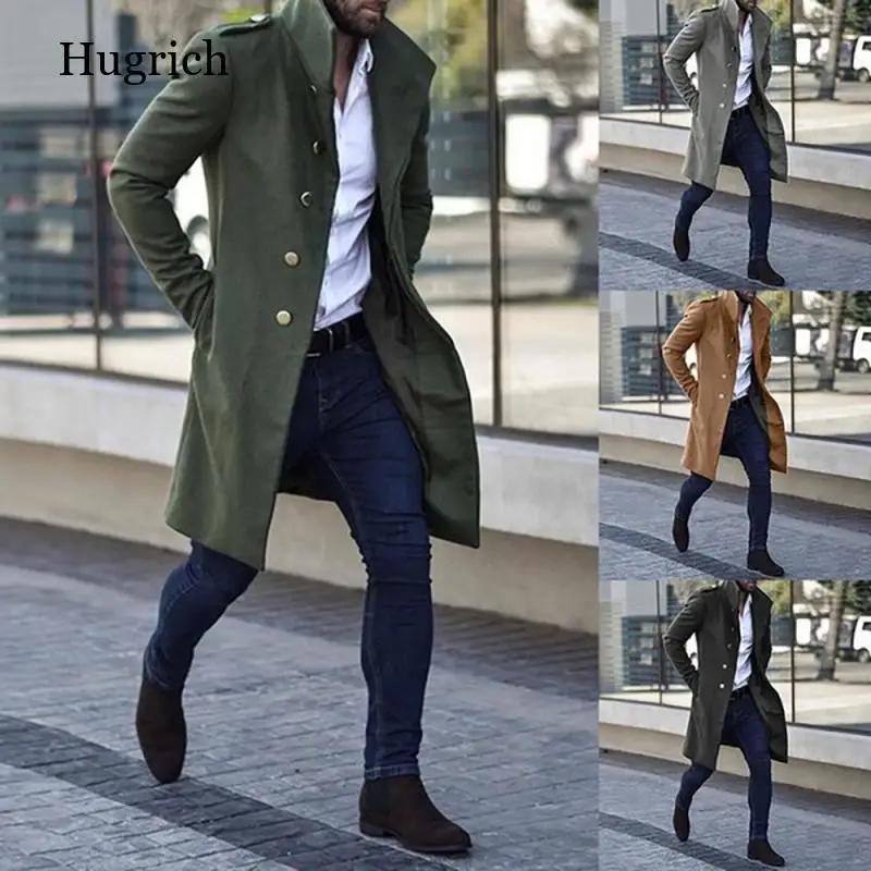 Men Long Warm Blazer Coats Slim Autumn Trench Male Pocket Solid Outwear Windbreaker Vintage Blends Coats
Men Long Warm Blazer Coats Slim Autumn Trench Male Pocket Solid Outwear Windbreaker Vintage Blends Coats