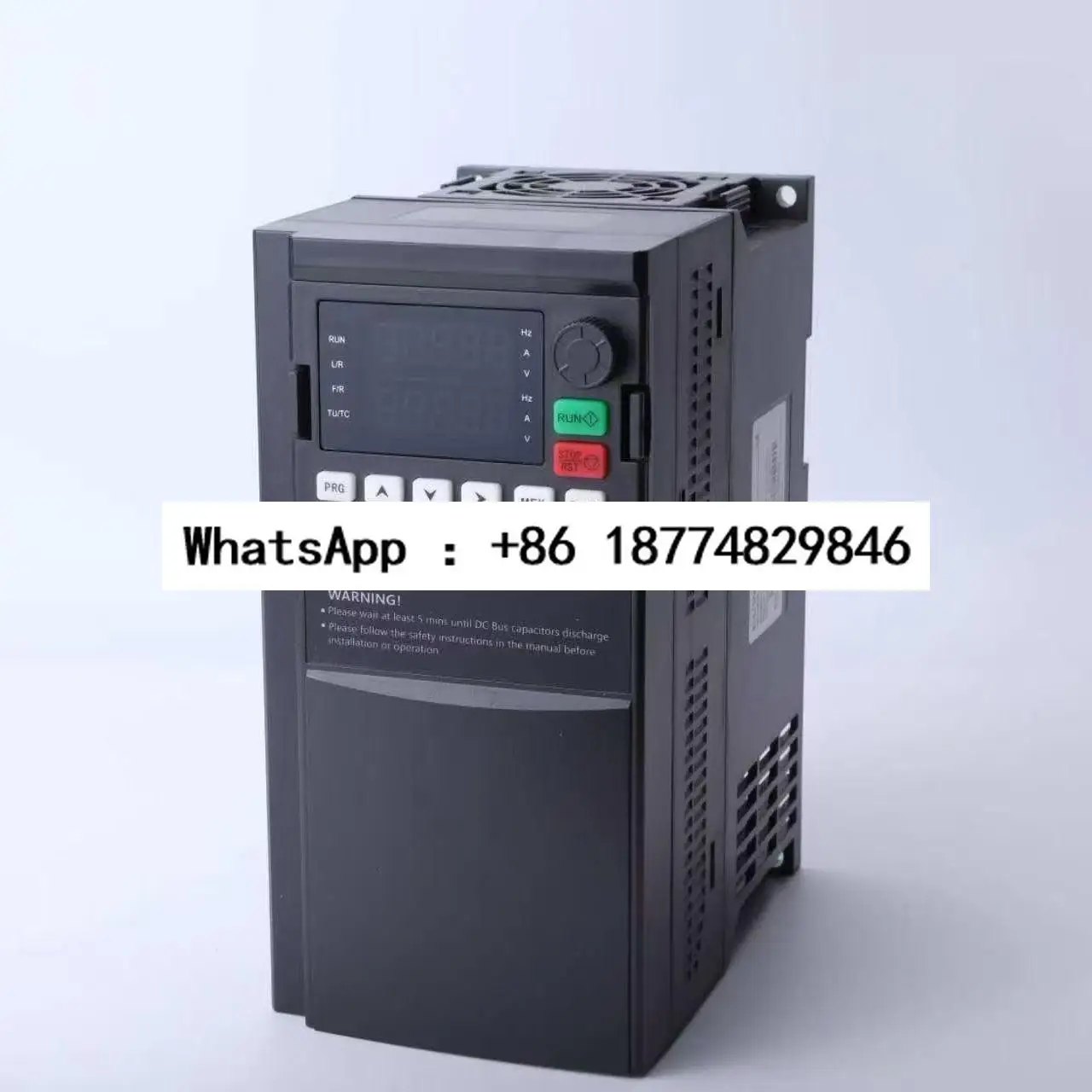 Универсальный векторный преобразователь частоты - используемый с двигателем -0,75 кВт-7,5 кВт однофазный трехфазный 380/220 В
Универсальный векторный преобразователь частоты - используемый с двигателем -0,75 кВт-7,5 кВт однофазный трехфазный 380/220 В