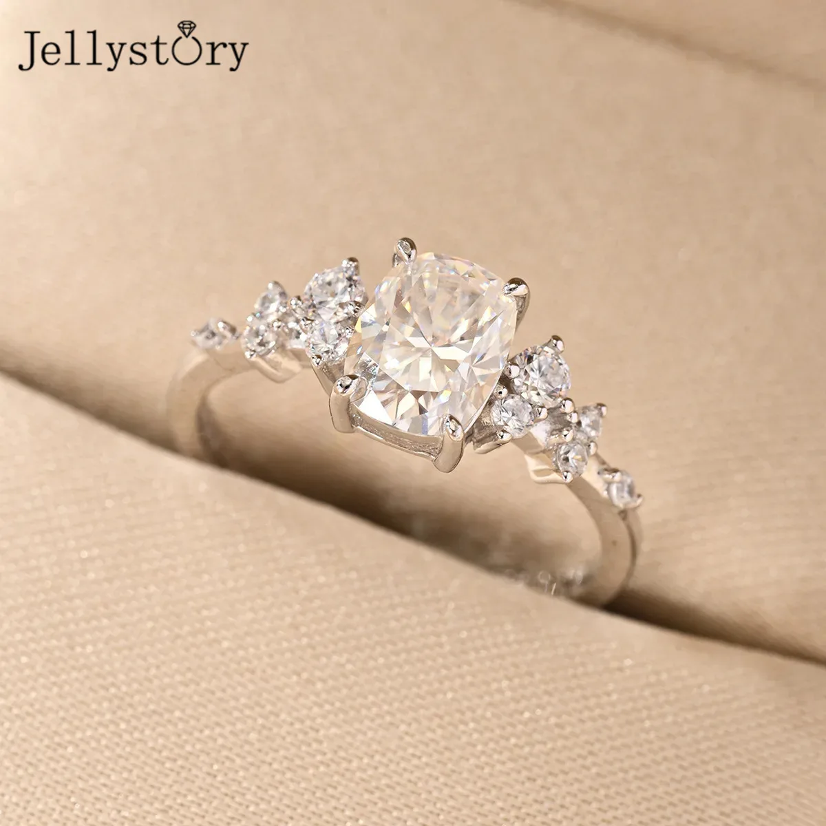 Кольцо JellyStory в современном стиле, овальное, дизайн ко Дню святого Валентина, подарок, серебро S925, полностью инкрустировано муассанитом, легкая роскошь, высококачественное, для нее
Кольцо JellyStory в современном стиле, овальное, дизайн ко Дню святого Валентина, подарок, серебро S925, полностью инкрустировано муассанитом, легкая роскошь, высококачественное, для нее