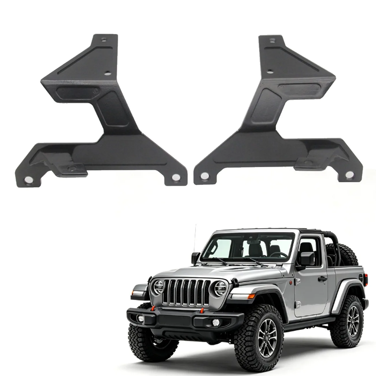 Dual A-Pillar Light Mount for Jeep Wrangler JL 2018-2022 2023 Windshield LED Light Mounting Brackets Off-Road Light Bar Brackets
Dual A-Pillar Light Mount for Jeep Wrangler JL 2018-2022 2023 Windshield LED Light Mounting Brackets Off-Road Light Bar Brackets