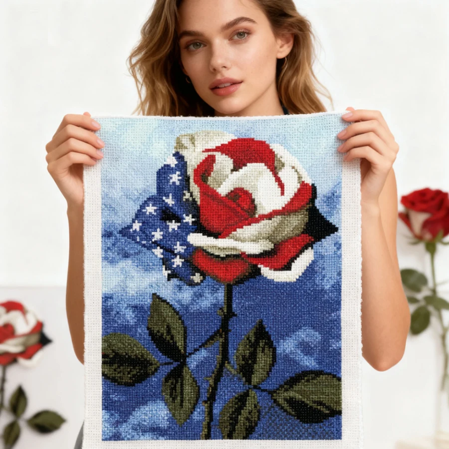 2026 New style Flower Printed Fabric Cross-Stitch Kit DIY Embroidery Sewing Hobby Needlework Handiwork Wholesale Gift For Adults
2026 New style Flower Printed Fabric Cross-Stitch Kit DIY Embroidery Sewing Hobby Needlework Handiwork Wholesale Gift For Adults
