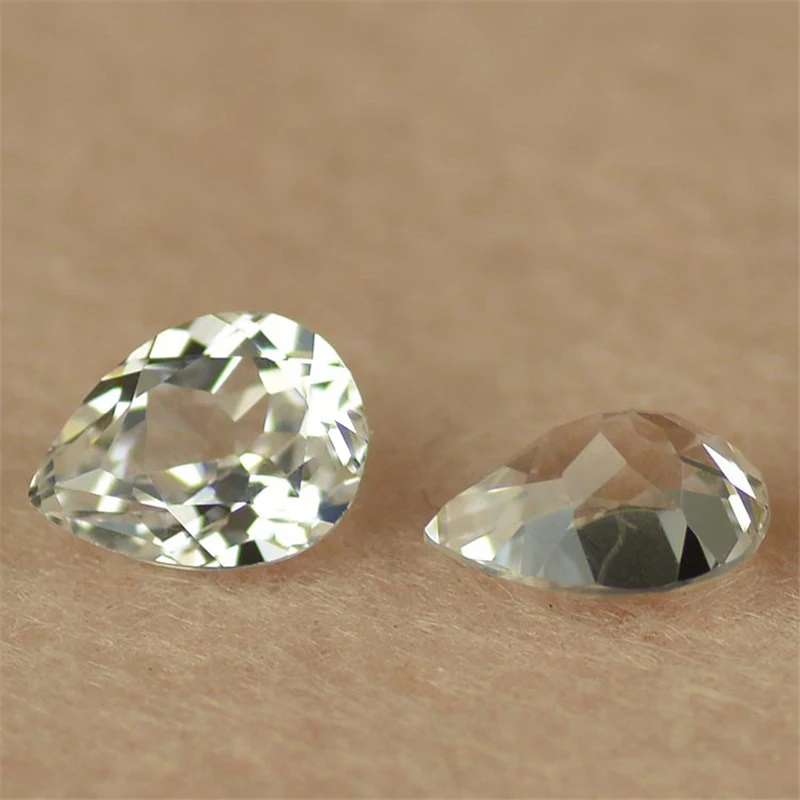 Оптовая продажа, 20 шт., прозрачный настоящий натуральный камень, белый топаз, граненая груша, 5*7 мм-7*9 мм, драгоценный камень для ювелирных изделий из золота и серебра
Оптовая продажа, 20 шт., прозрачный настоящий натуральный камень, белый топаз, граненая груша, 5*7 мм-7*9 мм, драгоценный камень для ювелирных изделий из золота и серебра