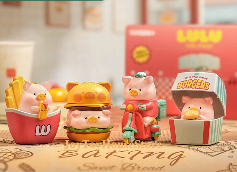 The Official New Canned Pig Lulu Pig Burger Express Delivery Series Blind Box Movable Figurine Desktop Decorative Item Gift
The Official New Canned Pig Lulu Pig Burger Express Delivery Series Blind Box Movable Figurine Desktop Decorative Item Gift