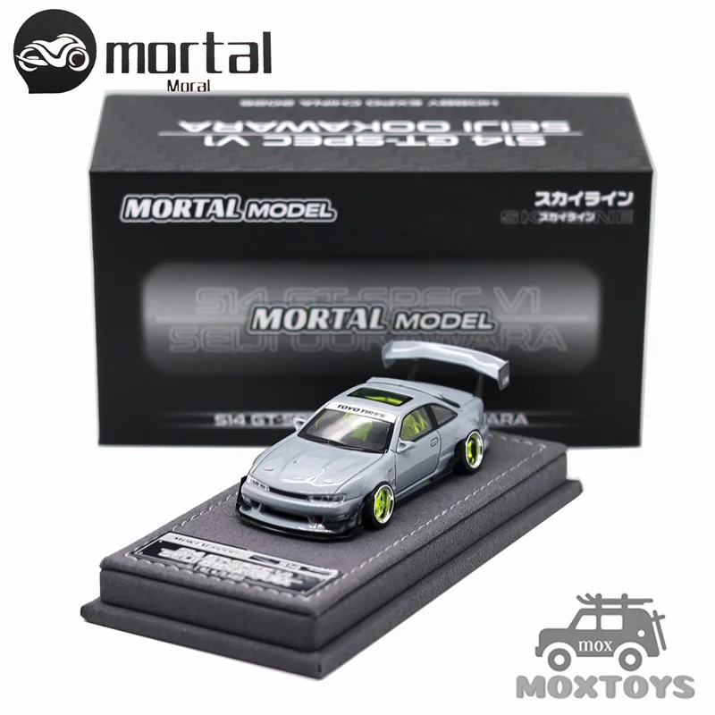 MORTAL 1:64 S14 GT-SPEC V1 SEIJI OOKAWARA concrete grey Limited1499 Diecast Model Car
MORTAL 1:64 S14 GT-SPEC V1 SEIJI OOKAWARA concrete grey Limited1499 Diecast Model Car