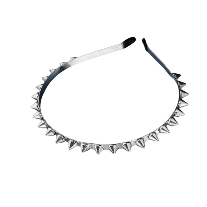652F Alloys Studded Rivet Spikes Headband Comfortable Hair Hoop Party Wear Hairband Unique Accessories
652F Alloys Studded Rivet Spikes Headband Comfortable Hair Hoop Party Wear Hairband Unique Accessories