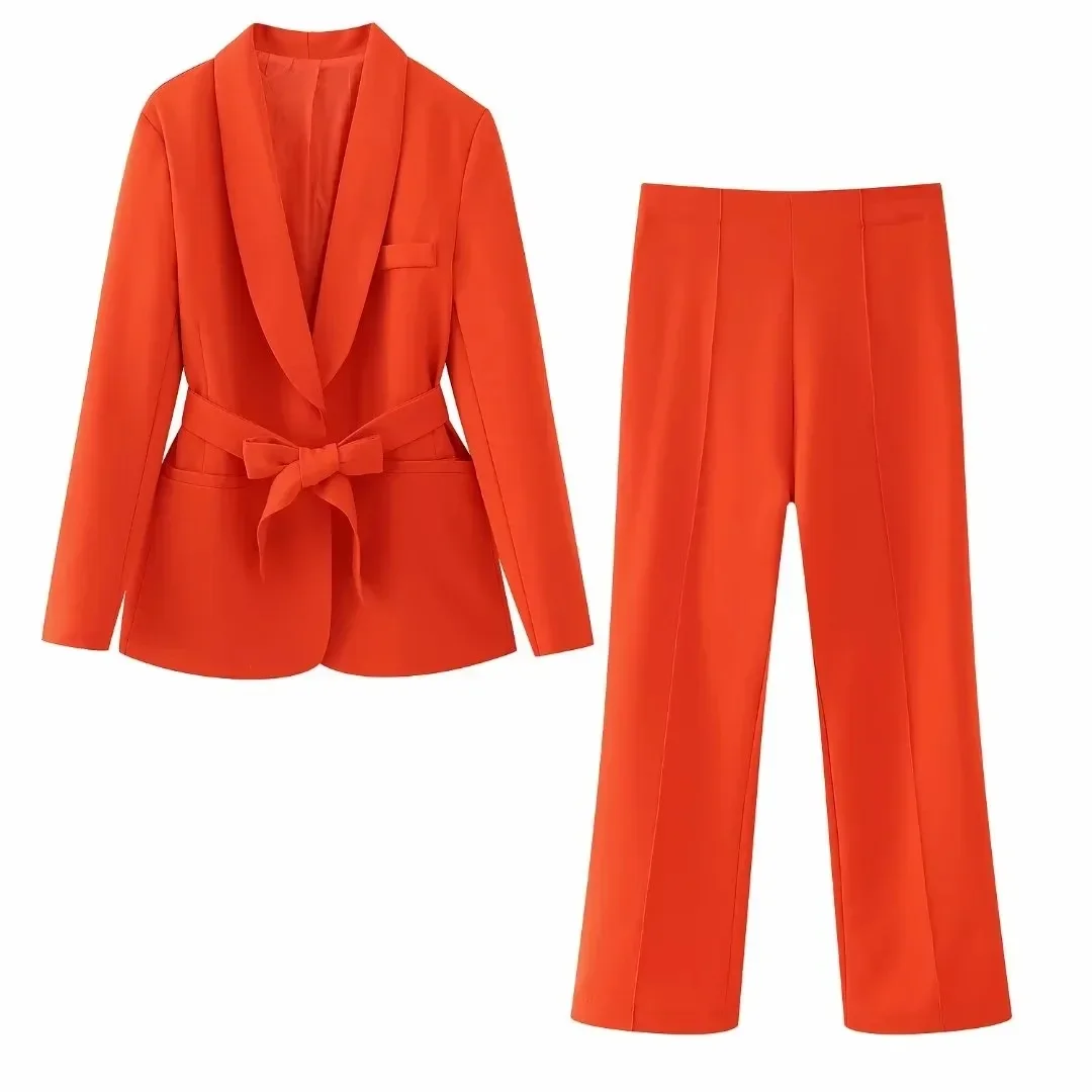 Street Style Spring Autumn Women's Clothing New Beltgown Small Suit Jacket+Casual Pants Suit
Street Style Spring Autumn Women's Clothing New Beltgown Small Suit Jacket+Casual Pants Suit