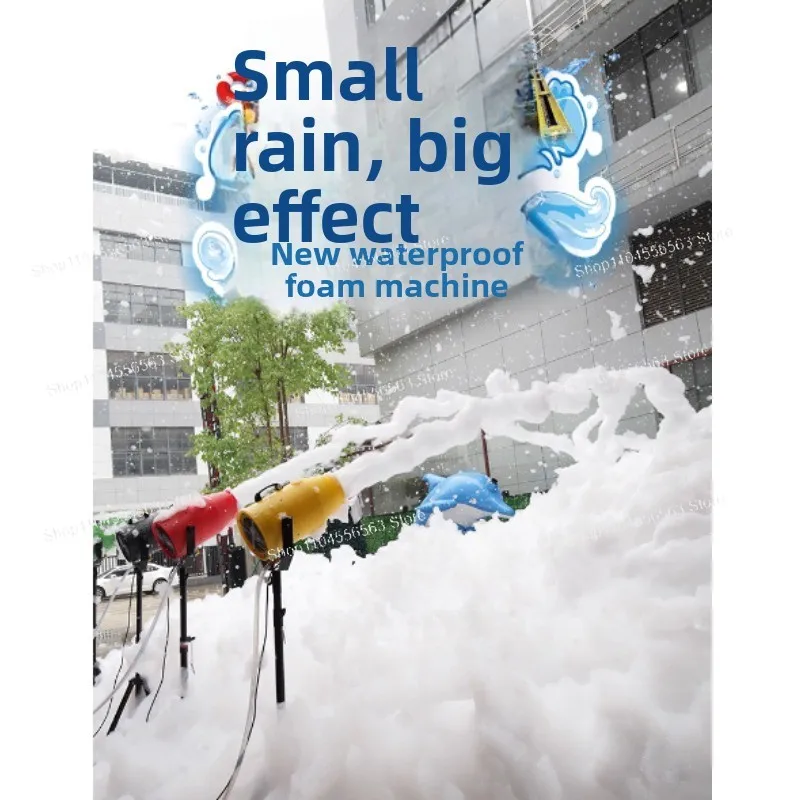 Party Waterproof Foam Cannon - 1000W Foam Machine for Summer Pool Parties & Outdoor Fun
Party Waterproof Foam Cannon - 1000W Foam Machine for Summer Pool Parties & Outdoor Fun