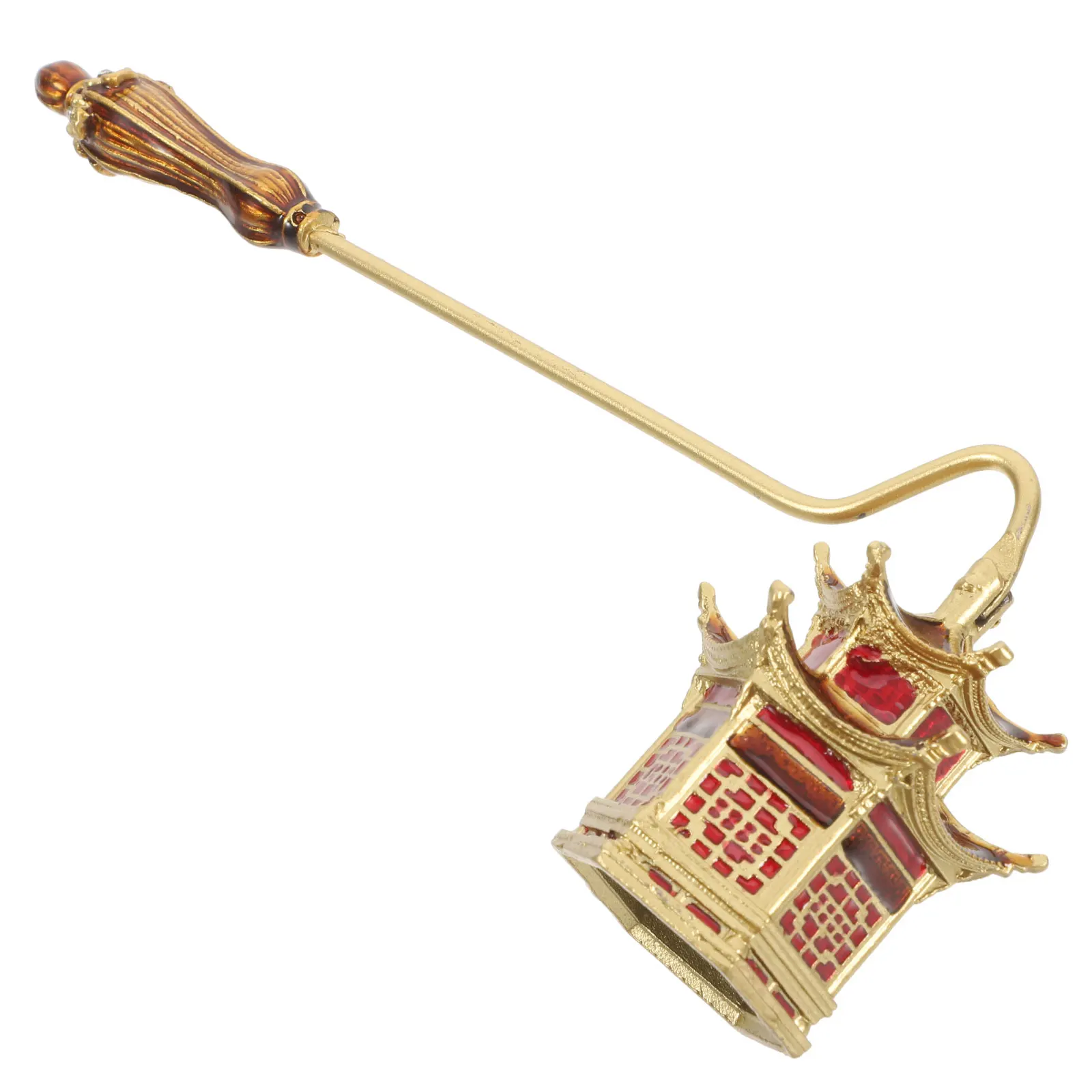Extinguisher Snuffer Vintage Zinc Alloy Bell Metal Tool for Putting Out Flame Snuffer Candles Flame Out Accessory
Extinguisher Snuffer Vintage Zinc Alloy Bell Metal Tool for Putting Out Flame Snuffer Candles Flame Out Accessory