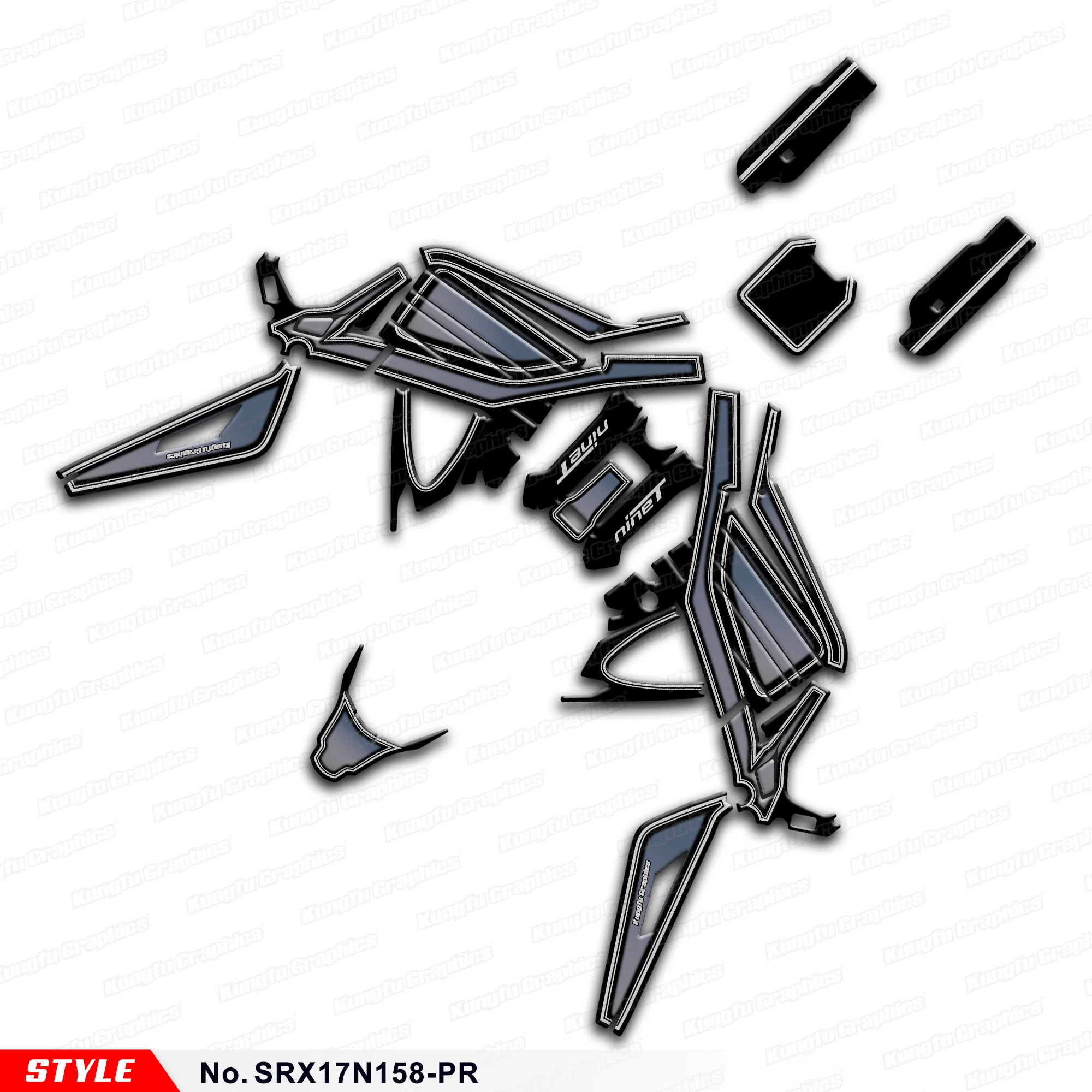 JY Racing Graphics Decal Kit Stickers Retro Design for Surron Light Bee X LBX for Segway X160 X260, Style No.SRX17N158-PR
JY Racing Graphics Decal Kit Stickers Retro Design for Surron Light Bee X LBX for Segway X160 X260, Style No.SRX17N158-PR