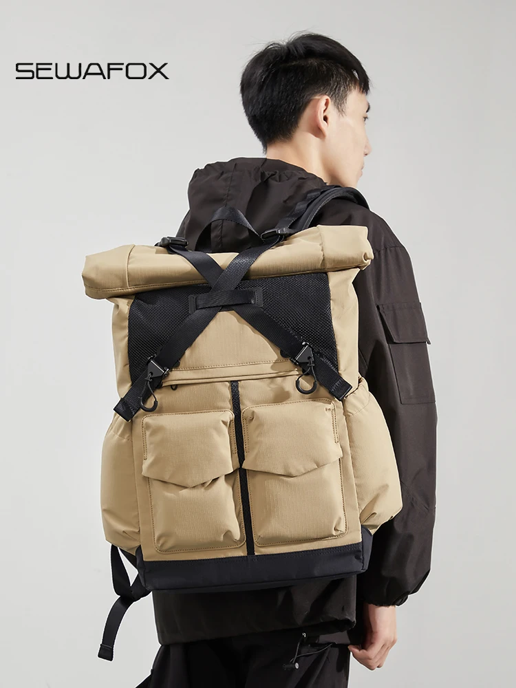 Travel lightweight schoolbag, outdoor men's large-capacity computer bag, women's sports mountaineering bag
Travel lightweight schoolbag, outdoor men's large-capacity computer bag, women's sports mountaineering bag