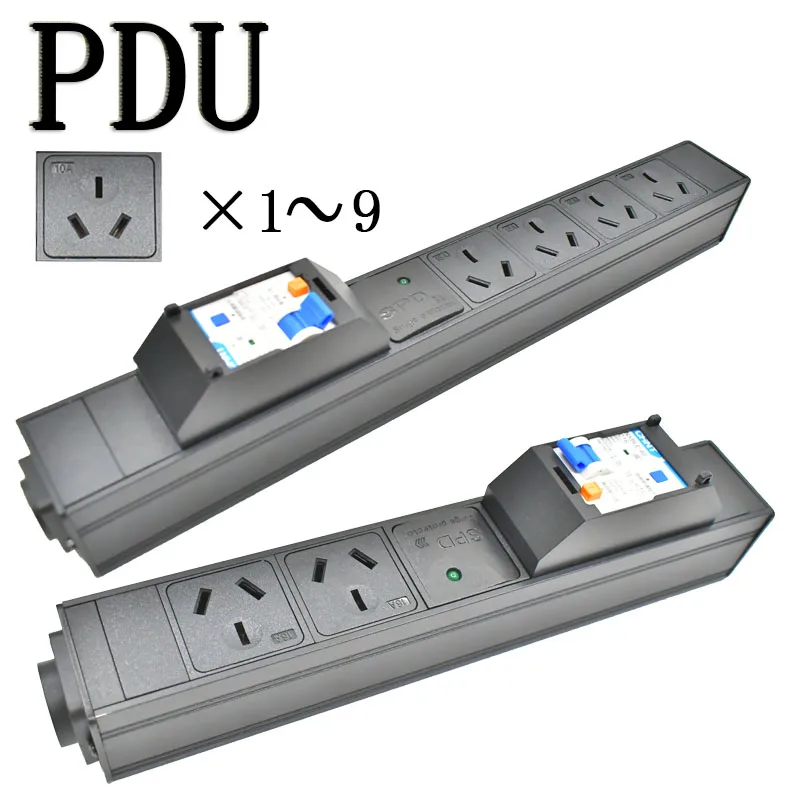 PDU Power strip Surge protection 20A Short circuit switch 1-8AC NAC3FPX NAC3MPX Schuko Powerlink 3P aviation 16A socket
PDU Power strip Surge protection 20A Short circuit switch 1-8AC NAC3FPX NAC3MPX Schuko Powerlink 3P aviation 16A socket