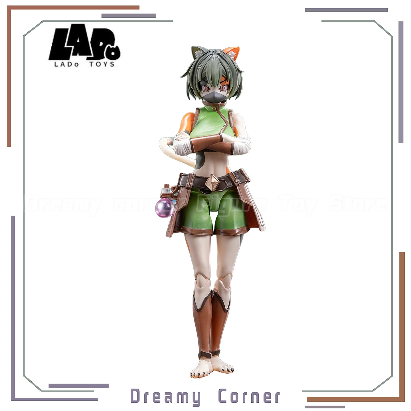 В наличии: Оригинальная коллекционная фигурка LADoTOYS ERA-002 TONIA TIGRIS HERBALIST Ver 1/12, модель-украшение.
В наличии: Оригинальная коллекционная фигурка LADoTOYS ERA-002 TONIA TIGRIS HERBALIST Ver 1/12, модель-украшение.