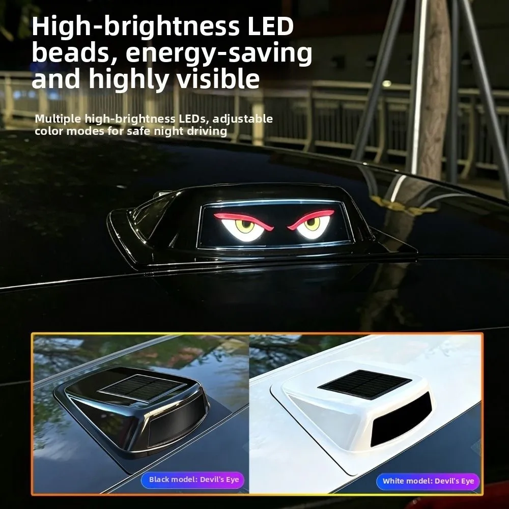 Solar Powered Demon Eye Light Waterproof Anti Rear Car Roof Decorative Cover light Remote Control RGB
Solar Powered Demon Eye Light Waterproof Anti Rear Car Roof Decorative Cover light Remote Control RGB