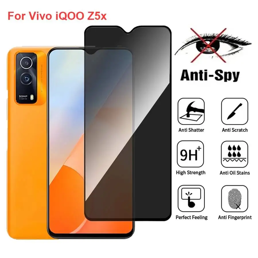 Vivo Iqoo Z5x V2131A Anti Spy Privacy Tempered Glass Protector Compatible For Iqooz5x Full Cover Screen Phone Film
Vivo Iqoo Z5x V2131A Anti Spy Privacy Tempered Glass Protector Compatible For Iqooz5x Full Cover Screen Phone Film