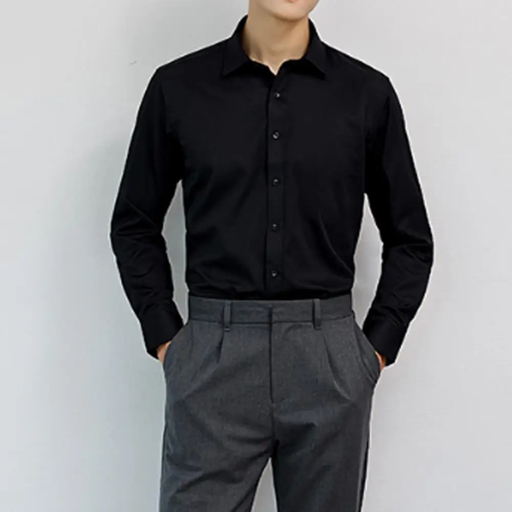 Solid Color Business Men Shirt Long Sleeve Pocket Cotton Plus Size Buttons Down Shirt White Wine Red Blue Pink Black Shirt
Solid Color Business Men Shirt Long Sleeve Pocket Cotton Plus Size Buttons Down Shirt White Wine Red Blue Pink Black Shirt