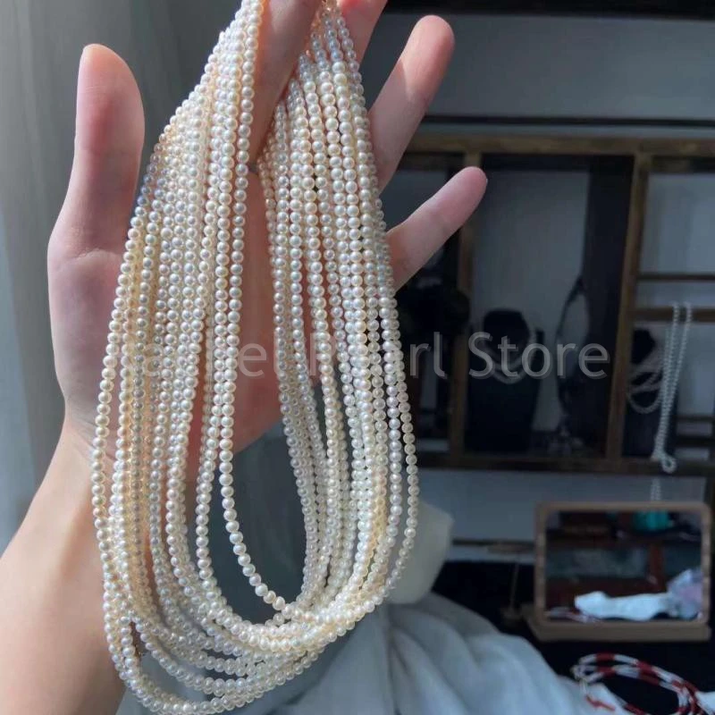 Pure 18k Solid Gold Au750 4-5mm Natural Seawater White Round Pearl High Quality Fine Jewelry Gift For Women Girl's
Pure 18k Solid Gold Au750 4-5mm Natural Seawater White Round Pearl High Quality Fine Jewelry Gift For Women Girl's