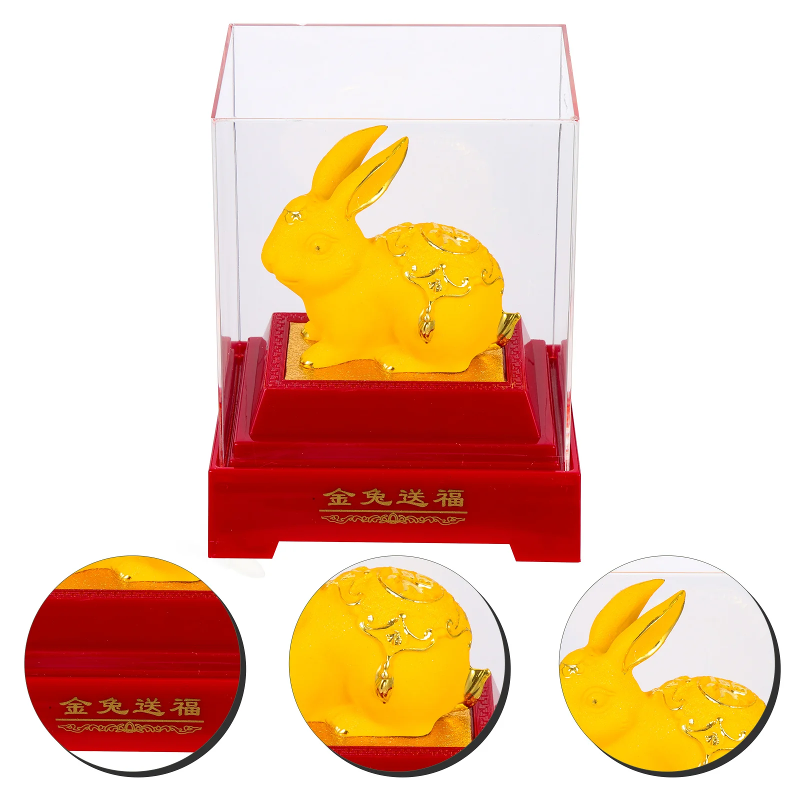 2023 New Year Golden Rabbit Ornaments Cartoon Bunny Desktop Garden Decor Statues Zodiac Rabbit Decoration Home Micro Landscaping
2023 New Year Golden Rabbit Ornaments Cartoon Bunny Desktop Garden Decor Statues Zodiac Rabbit Decoration Home Micro Landscaping