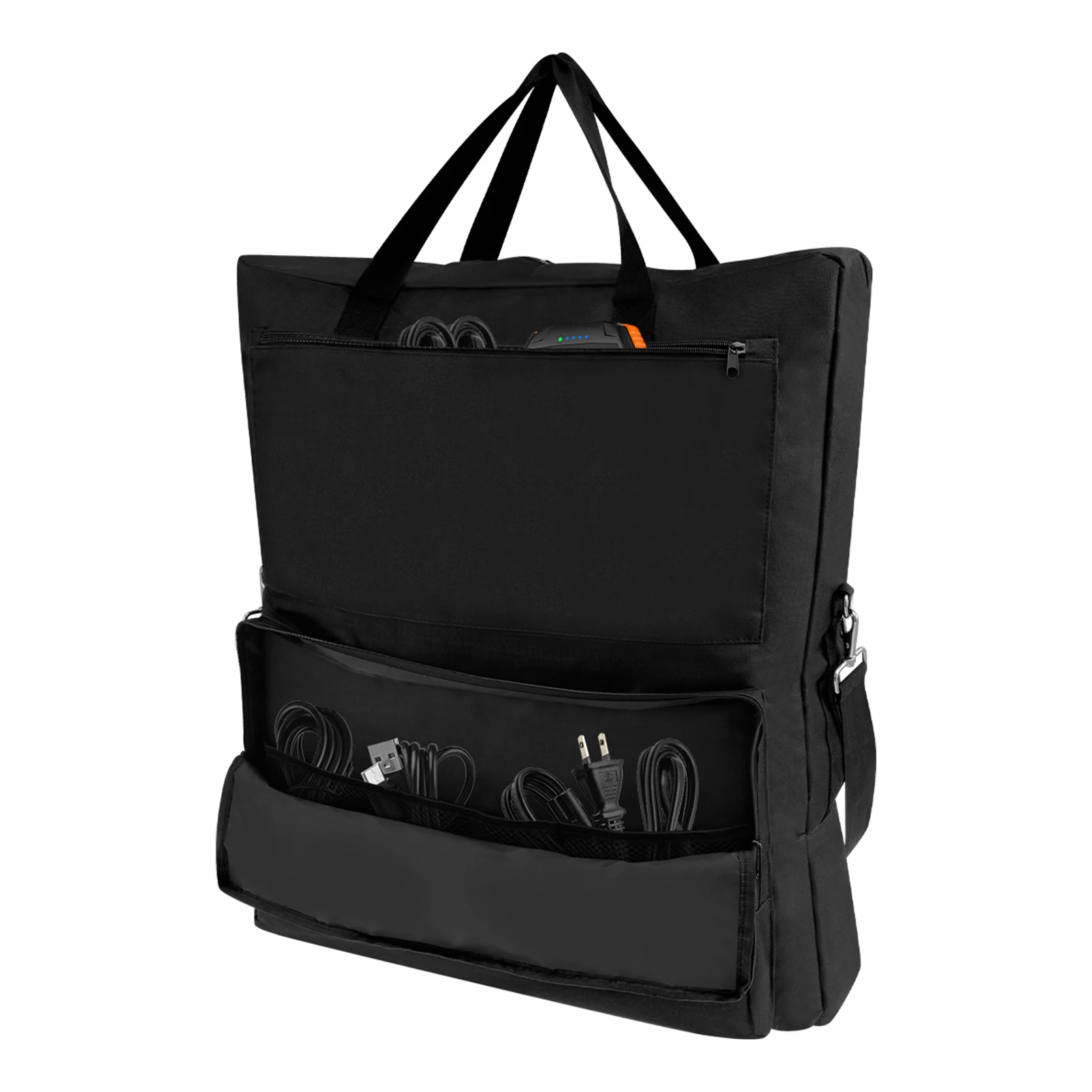 Solar Panel Storage Bag Double-Layer Oxford Waterproof Organizer Travel Easy to Carry Solar Panel Bag Easy to Use Solar
Solar Panel Storage Bag Double-Layer Oxford Waterproof Organizer Travel Easy to Carry Solar Panel Bag Easy to Use Solar