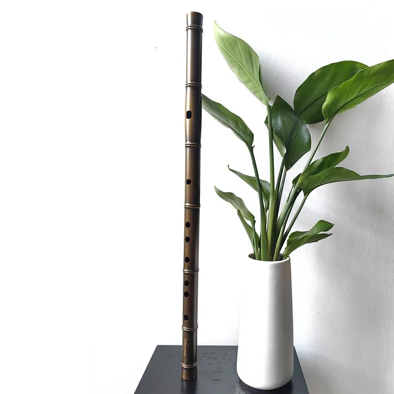 Copper Flute Practice Portable Transverse Flute Beginner Professional Performance Flutes Chinese Traditional Musical Instruments