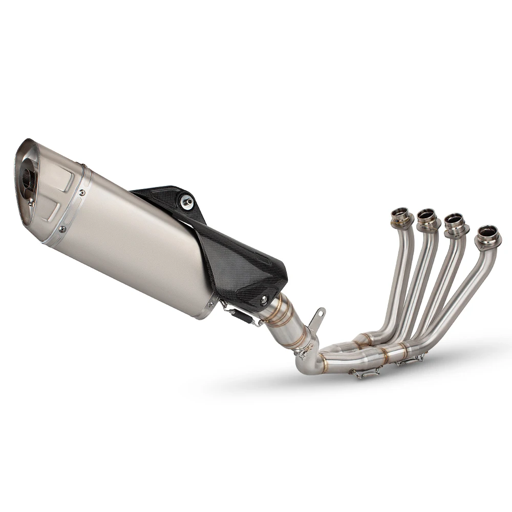 For YZF R6 2006-2016 Motorcycle Exhaust Full System Modified Original Header Front Pipe Connect Middle Link Tube Muffler
For YZF R6 2006-2016 Motorcycle Exhaust Full System Modified Original Header Front Pipe Connect Middle Link Tube Muffler