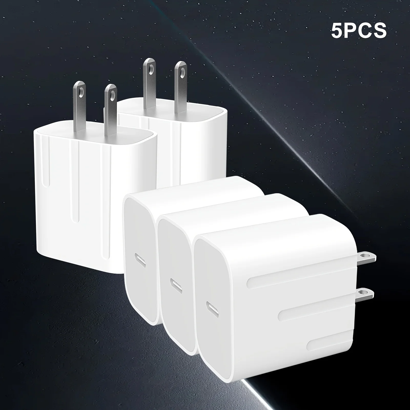 For iPhone Charger Super Fast Charging iPad Charger USB C Wall Charger Fast Charging 5-PCS
For iPhone Charger Super Fast Charging iPad Charger USB C Wall Charger Fast Charging 5-PCS