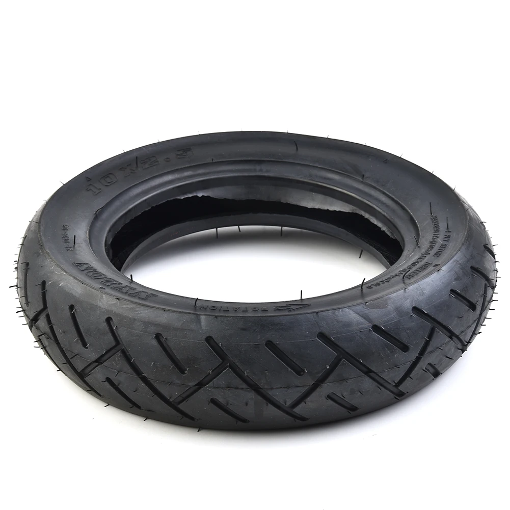 10X2.50 Electric Scooter Tubeless Thickened Tires 10x2.50 Vacuum Wheel Excellent Replacement Applications 60mm Width Rubber
10X2.50 Electric Scooter Tubeless Thickened Tires 10x2.50 Vacuum Wheel Excellent Replacement Applications 60mm Width Rubber