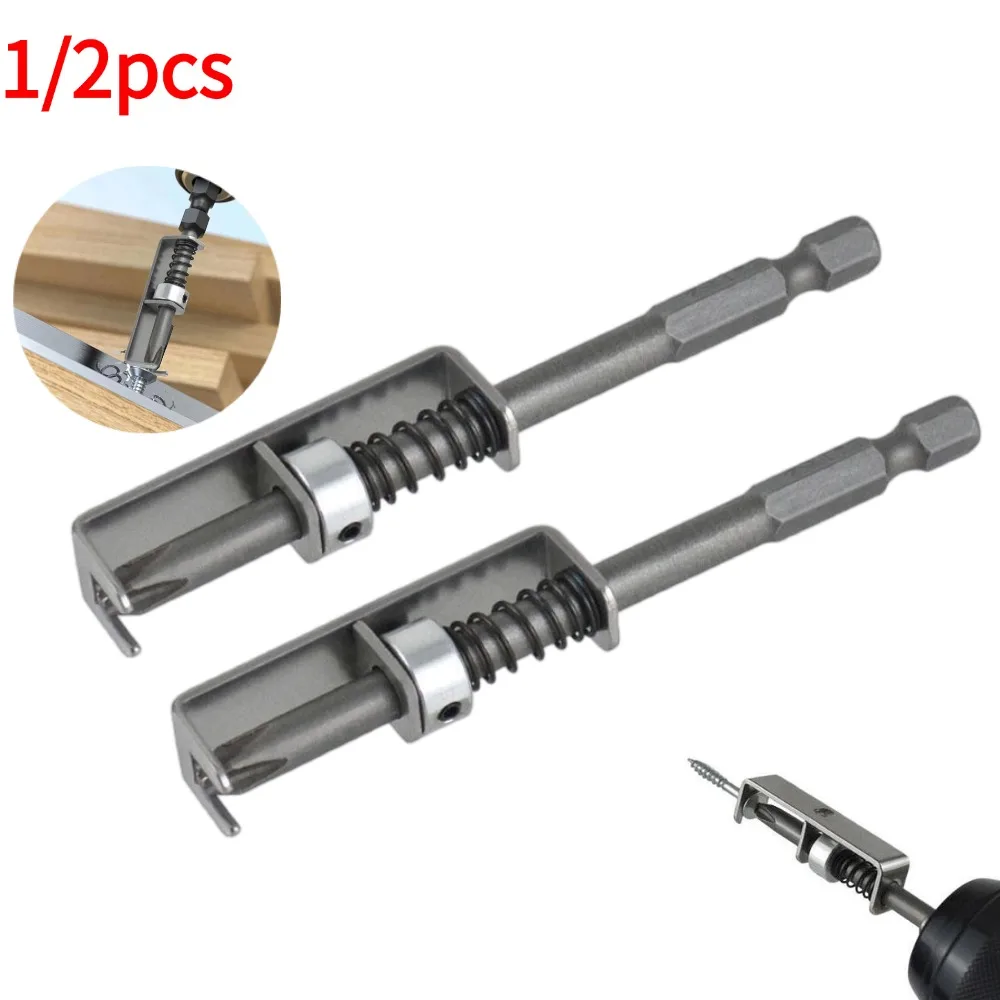 Spring Loaded Screw Holder Bit, Anti-Drop Screwdriver Accessory, Wear-Resistant Positioning Bit for Electricians Mechanics DIY
Spring Loaded Screw Holder Bit, Anti-Drop Screwdriver Accessory, Wear-Resistant Positioning Bit for Electricians Mechanics DIY
