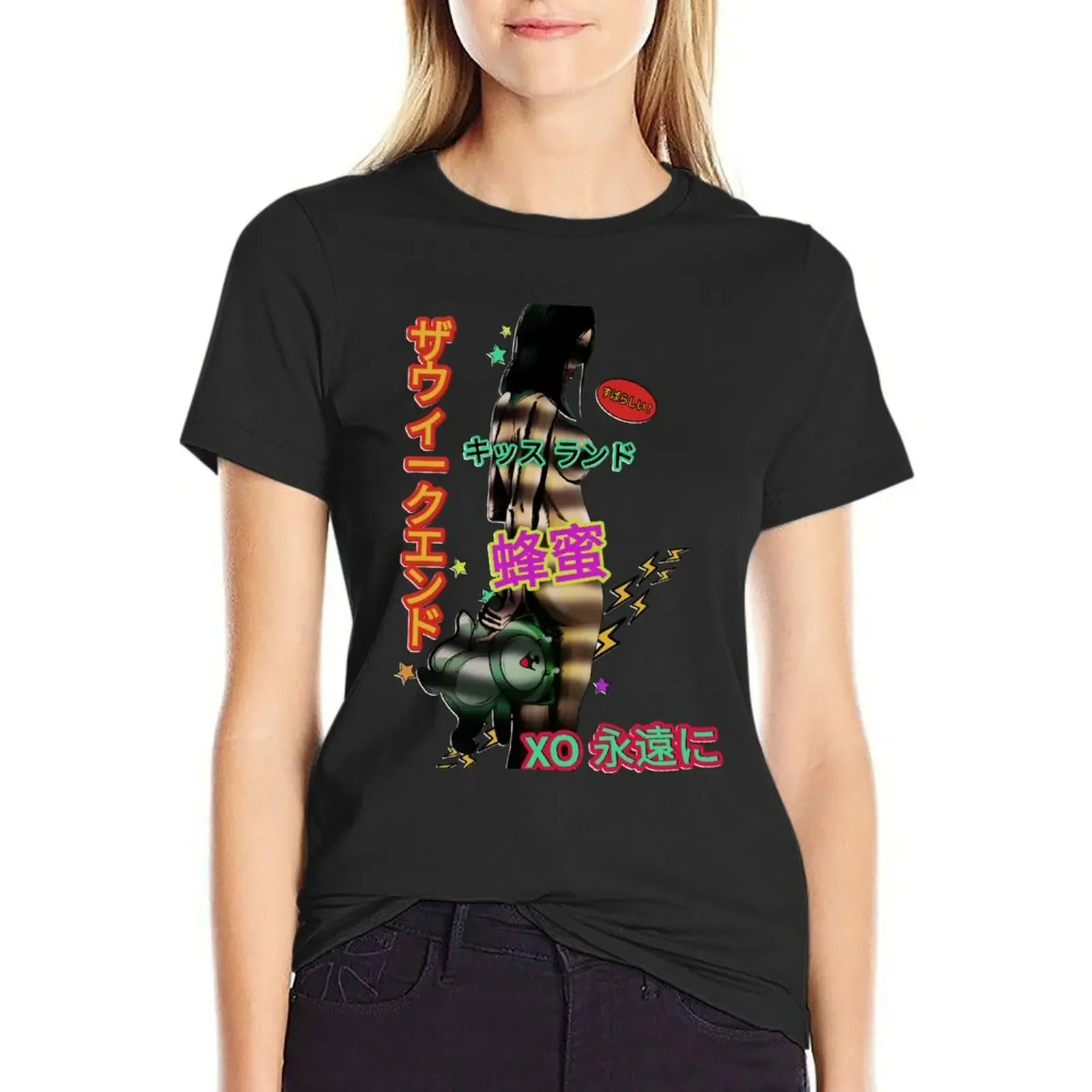 KL JAPAN T-Shirt anime plain customs design your own graphic t-shirts for Women
KL JAPAN T-Shirt anime plain customs design your own graphic t-shirts for Women
