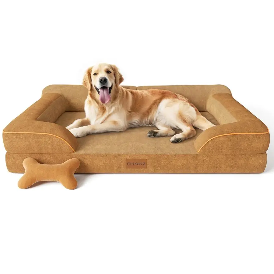 Large Dog Bed, Orthopedic Dog Beds with Cooling Gel Memory Foam, Waterproof XL Pet Bed with Removable Washable Cover, 42 Pet Sof
Large Dog Bed, Orthopedic Dog Beds with Cooling Gel Memory Foam, Waterproof XL Pet Bed with Removable Washable Cover, 42 Pet Sof