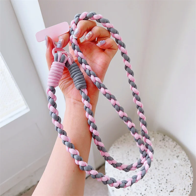 Colorful Adjustable Phone Straps Lanyard Cute Stylish Sport Lanyards Long Mobile Phone Rope Pendant for IPhone 17 Stylish Strap
Colorful Adjustable Phone Straps Lanyard Cute Stylish Sport Lanyards Long Mobile Phone Rope Pendant for IPhone 17 Stylish Strap