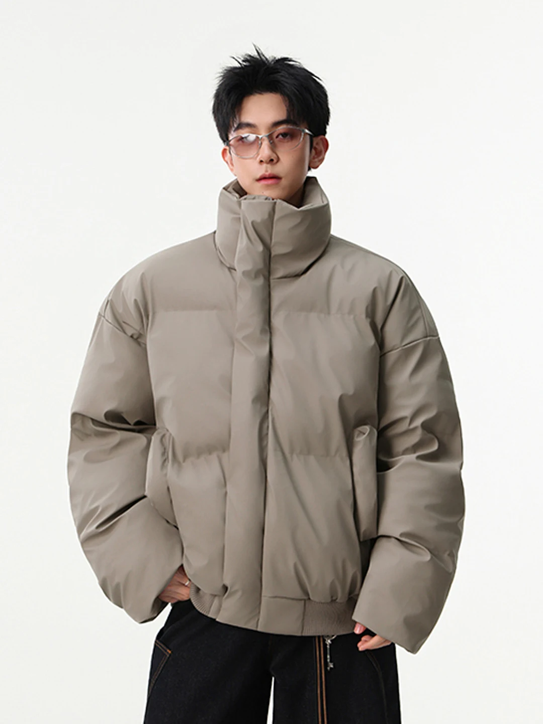 Мужская зимняя теплая куртка из искусственной кожи с воротником-стойкой, утепленная, молодежная, повседневная, модная
Мужская зимняя теплая куртка из искусственной кожи с воротником-стойкой, утепленная, молодежная, повседневная, модная