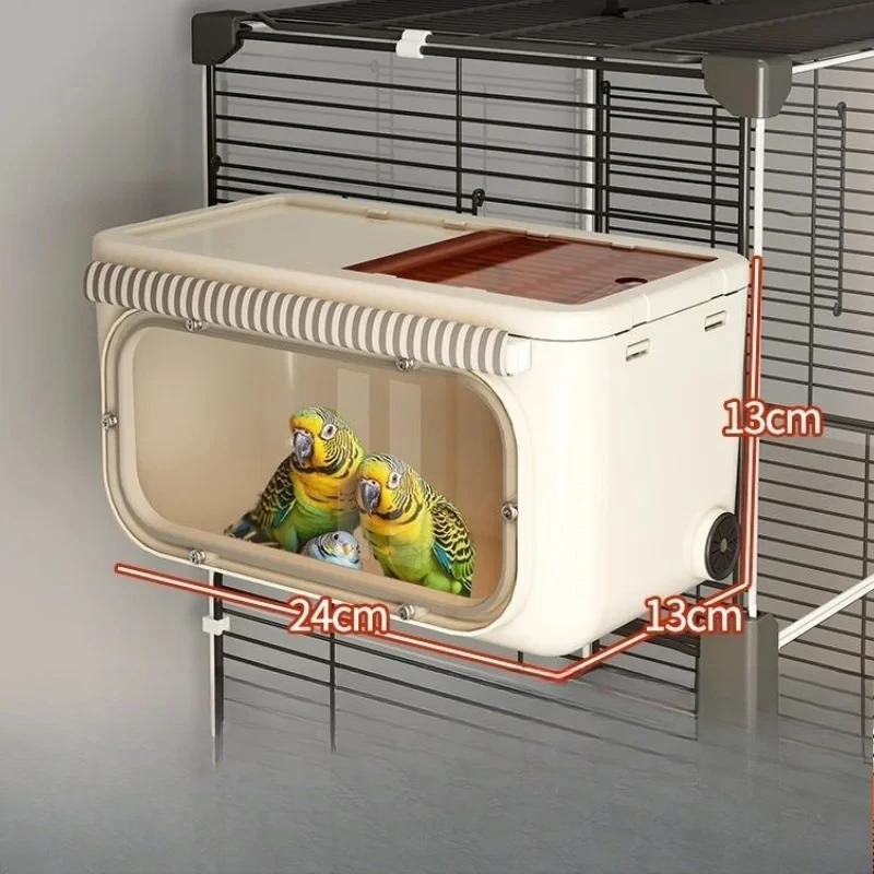 Transparent Bird Nest Breeding Box Cage Arakeet Nesting Box Acrylic Parrot Breeding House Bird Hanging Nest Birdcage Accessories
Transparent Bird Nest Breeding Box Cage Arakeet Nesting Box Acrylic Parrot Breeding House Bird Hanging Nest Birdcage Accessories