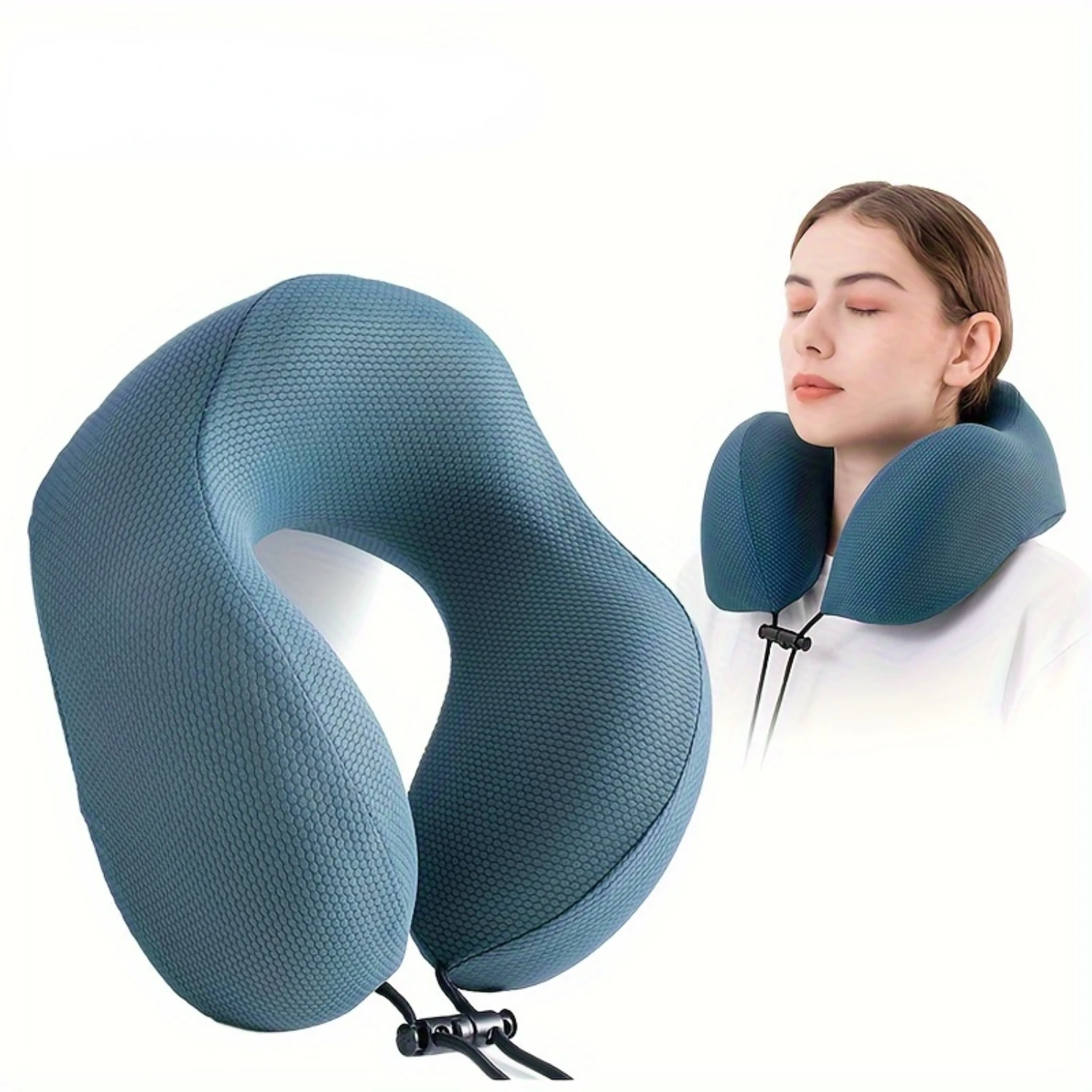 Memory Foam Neck Pillow – U-Shaped Travel Pillow with Ice Silk Nylon Removable Cover, Portable, Spot-Clean, Extra Soft Firmnes
Memory Foam Neck Pillow – U-Shaped Travel Pillow with Ice Silk Nylon Removable Cover, Portable, Spot-Clean, Extra Soft Firmnes