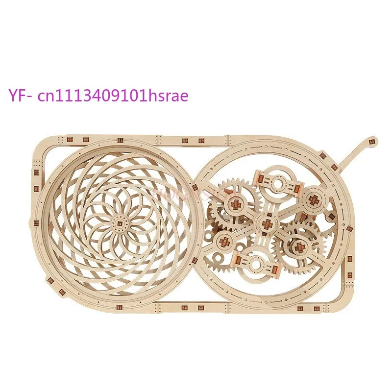 Wooden Gear Transmission Model 3D Puzzle Hand Assembled Mechanical STEM Physics Toy
Wooden Gear Transmission Model 3D Puzzle Hand Assembled Mechanical STEM Physics Toy