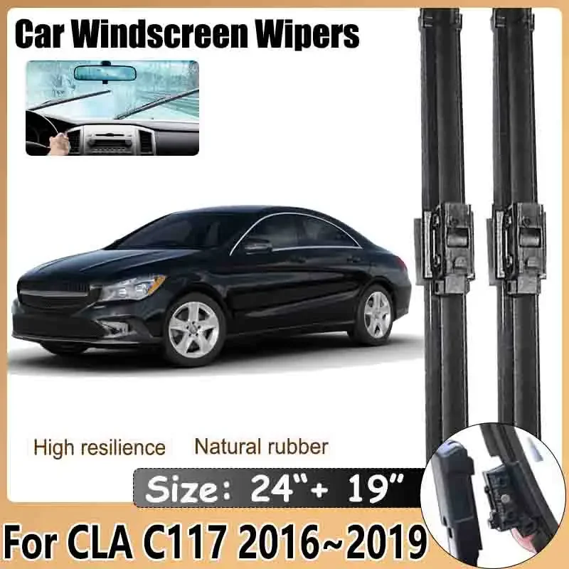 Автомобильные аксессуары для Mercedes Benz CLA C117 W117 2016 2017 2018 2019, гибридные резиновые лезвия, щетка для мытья окон
Автомобильные аксессуары для Mercedes Benz CLA C117 W117 2016 2017 2018 2019, гибридные резиновые лезвия, щетка для мытья окон