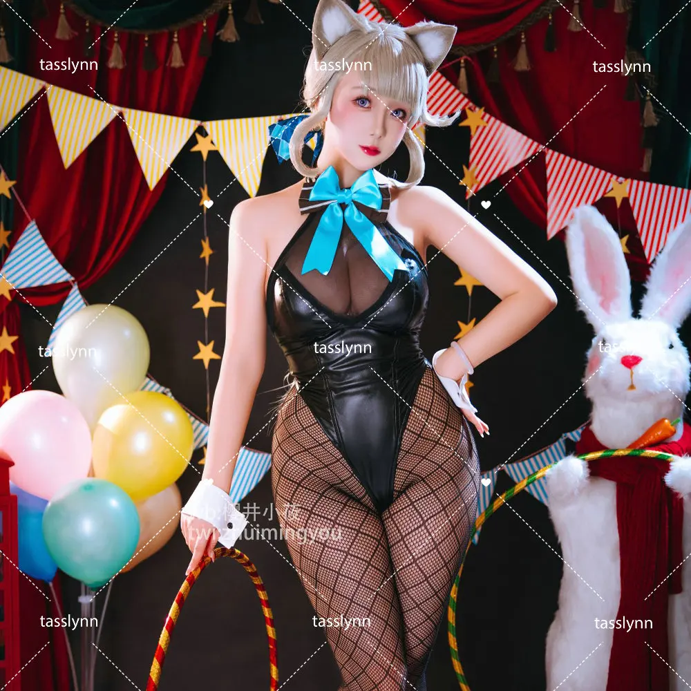 Genshin Impact Lynette Cosplay Costume Sexy Leather Suit Lynette Bunny Suit Costumes Lynette Halloween Costumes for Women
Genshin Impact Lynette Cosplay Costume Sexy Leather Suit Lynette Bunny Suit Costumes Lynette Halloween Costumes for Women