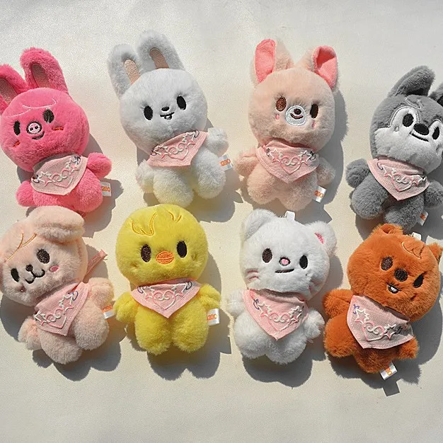 SKZOO Stray Kids KPOP 10CM drool towel Cute Cartoon Plush Bag Keychain Accessories Gift
SKZOO Stray Kids KPOP 10CM drool towel Cute Cartoon Plush Bag Keychain Accessories Gift