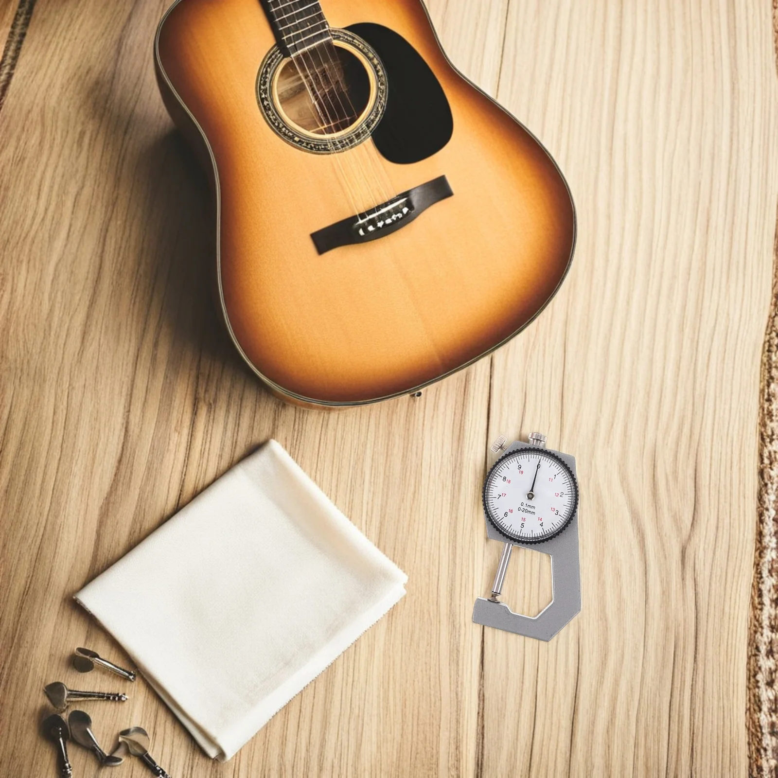 Violin Thickness Measuring Tool High Precision Manual Micrometer Gauge Portable Caliper Thickness Gauge for Guitar Making
Violin Thickness Measuring Tool High Precision Manual Micrometer Gauge Portable Caliper Thickness Gauge for Guitar Making