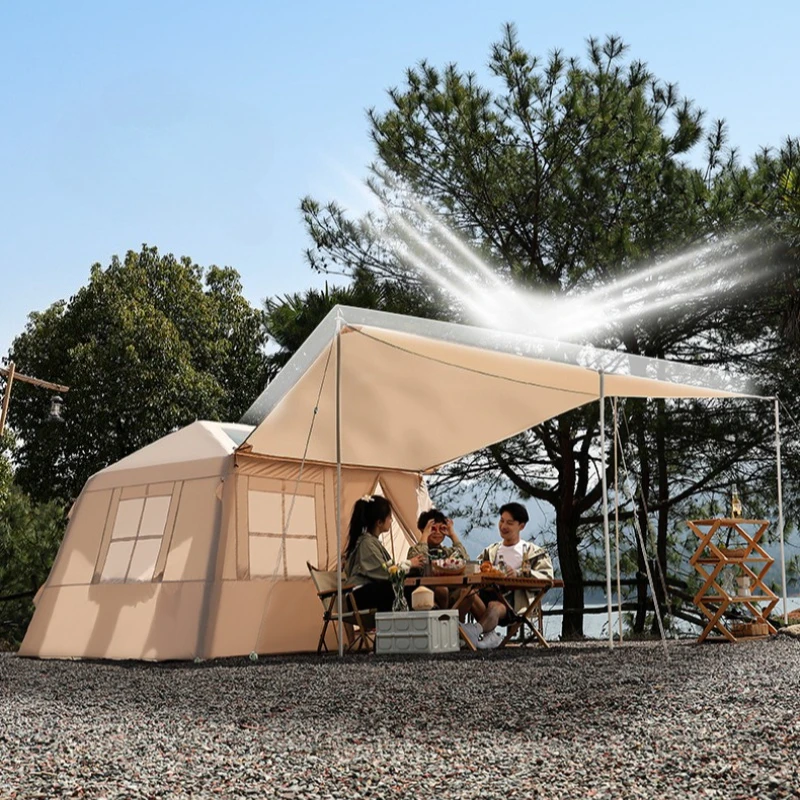 Inflatable Outdoor Tent 4-6 People Oxford Cloth Sun Protection Waterproof Thickened Nature Hike Tents Camping Supplies Tents
Inflatable Outdoor Tent 4-6 People Oxford Cloth Sun Protection Waterproof Thickened Nature Hike Tents Camping Supplies Tents