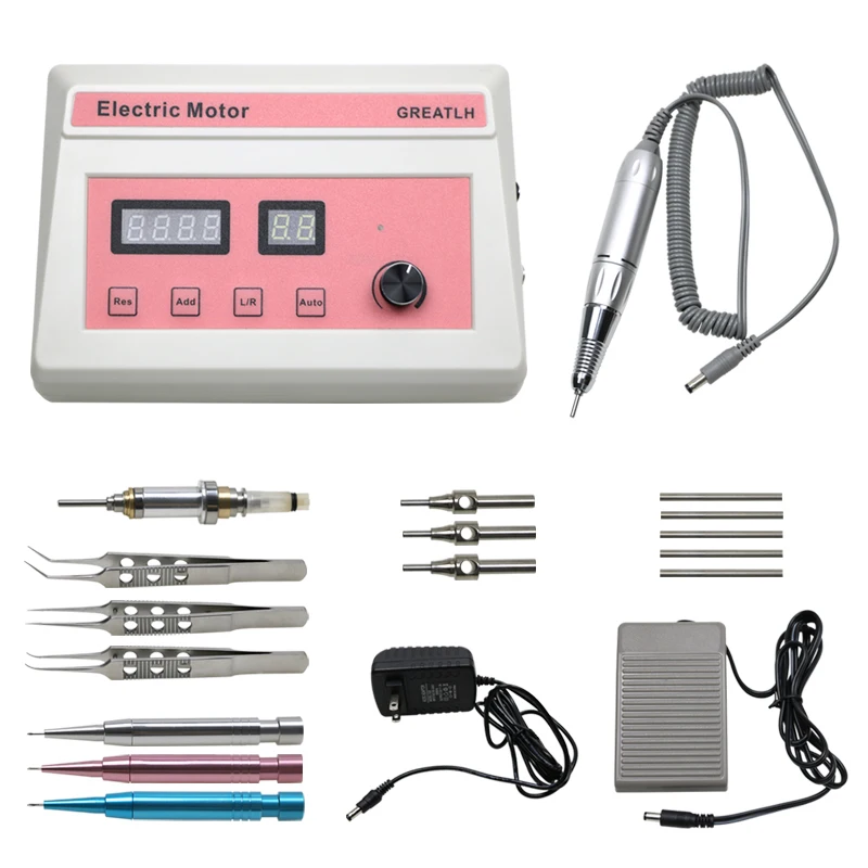 FUE Hair Transplant Instrument Kit Follicle Implanter Pen Angle/Straight/Curved Forceps 0.8-1.0mm Punch for Clinic Eyebrow Beard
FUE Hair Transplant Instrument Kit Follicle Implanter Pen Angle/Straight/Curved Forceps 0.8-1.0mm Punch for Clinic Eyebrow Beard
